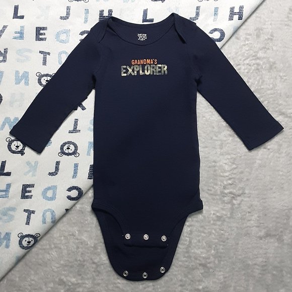 ❄️ 12m | Carter's | "Grandma's Explorer" Bodysuit - Picture 1 of 5